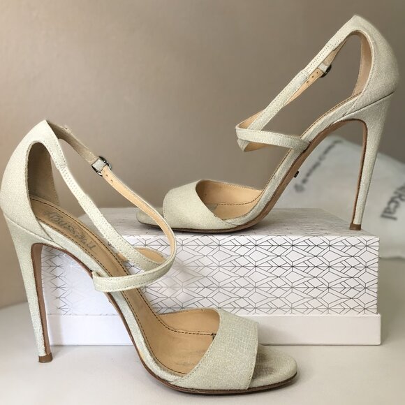 JEROME C. ROUSSEAU "Popp" Sexy Strappy Heels - Picture 3 of 15